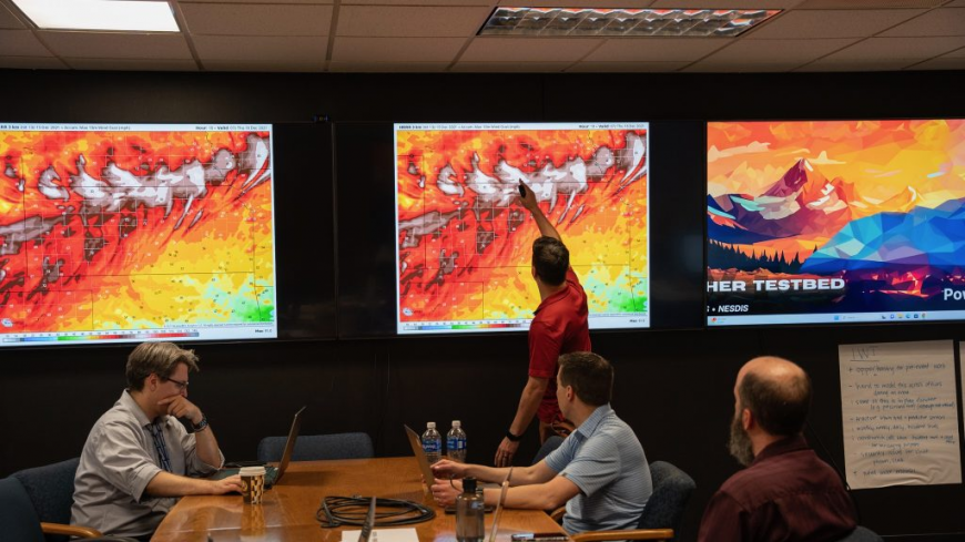 NOAA tests next-generation wildfire detection and warning tools